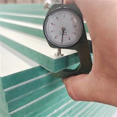 Ūdensnecaurlaidīga plāksne zaļa krāsa Mdf dēļu loksne